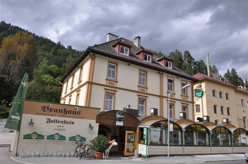 Brauhaus Falkenstein Lienz Bagian luar foto